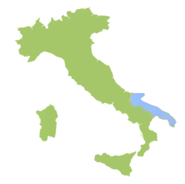 Italien mit Apulien Apulien in Italien